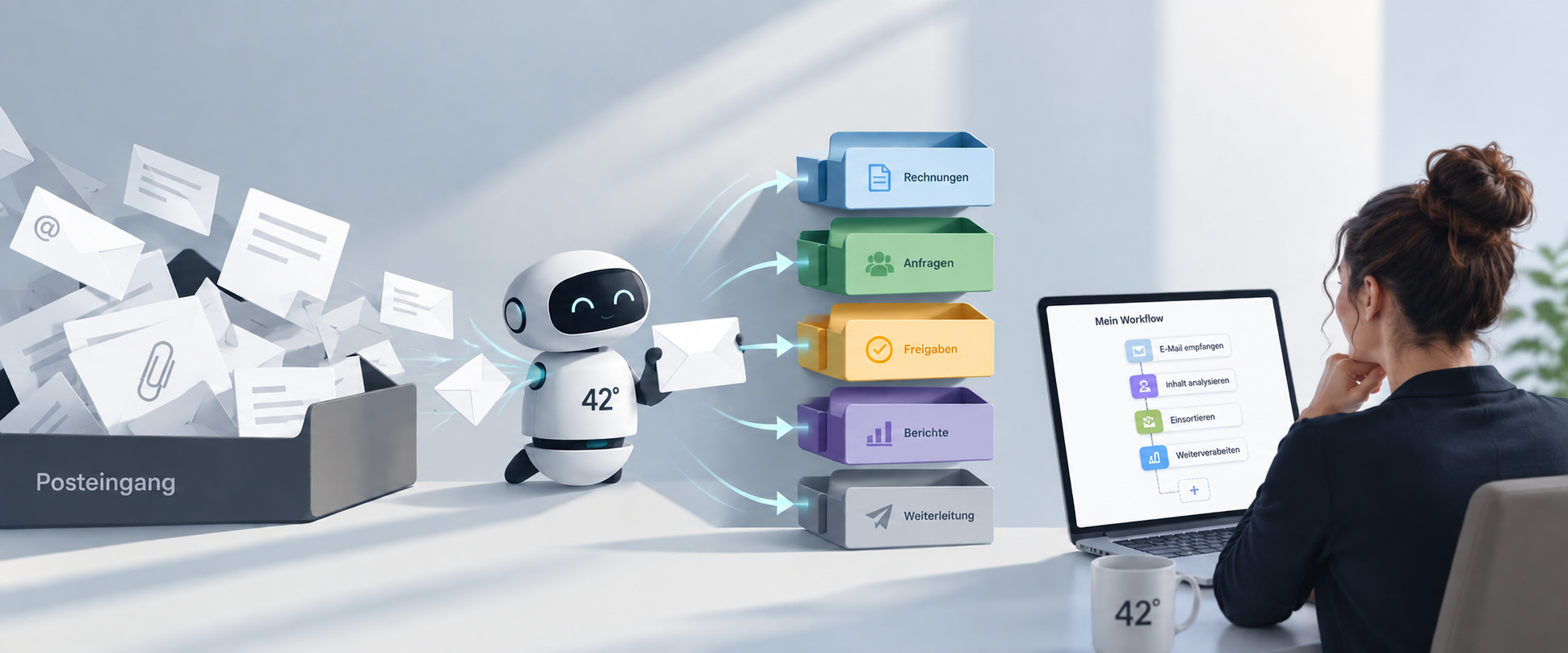 Mitarbeiter einer Fachabteilung baut eigenständig einen KI-Workflow ohne Beteiligung der IT-Abteilung
